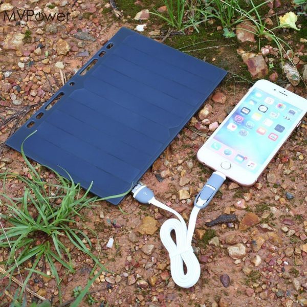 Portable Solar Panel Charger USB 5V