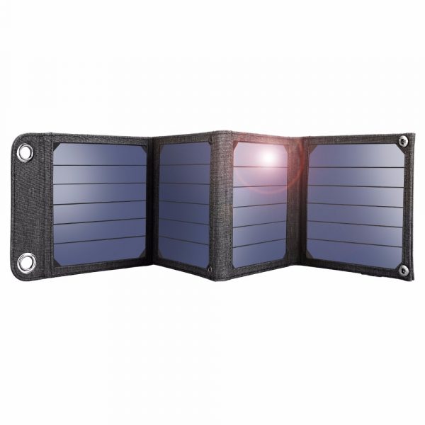 Portable Solar Panels 14W Solar Cells Charger 5V 2.1A USB