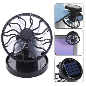 Solar Powered Clip-On Cooling Fan